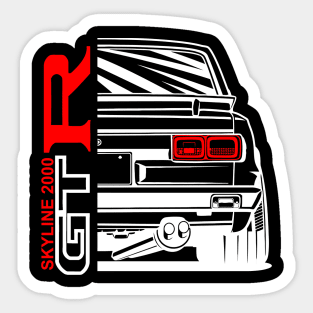 Skyline 2000 GTR Hakosuka Sticker